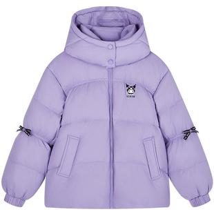 【酷洛米25冬新品】波司登儿童羽绒服女童三丽鸥宝宝小泡芙外套