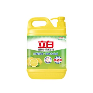 立白洗洁精大桶按压瓶家用实惠装级家庭装洗涤剂果蔬洗碗液食品用