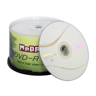 铭大金碟 江南水乡 dvd光盘 DVD-R 16X刻录盒装 空白光盘50片桶装