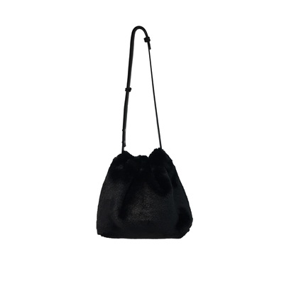 小脏柜 秋冬季新款毛绒绒软乎乎豹纹包包韩系小众时尚单肩斜挎包