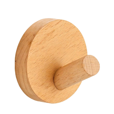 实木风挂钩门后浴室厨房强力承重