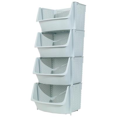 水果菜篮子厨房塑料台面置物架