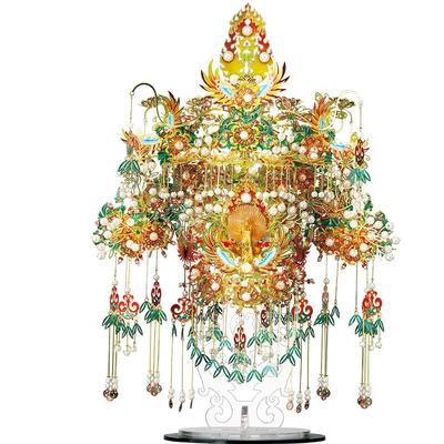 拼酷金翅鸟冠凤冠3D立体金属拼图