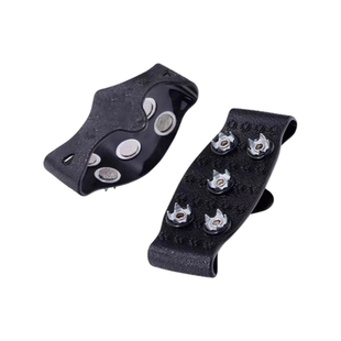 冰爪防滑鞋套冬季户外登山冰面成人儿童雪地靴简易鞋钉雨雪天神器