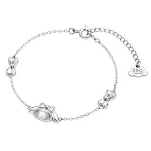 潮色绘x三丽鸥美乐蒂Melody手链925纯银女款小众轻奢闺蜜生日礼物