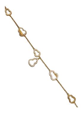 s925轻奢复古美拉德系虎眼石葫芦手链精致奢华显白感手链