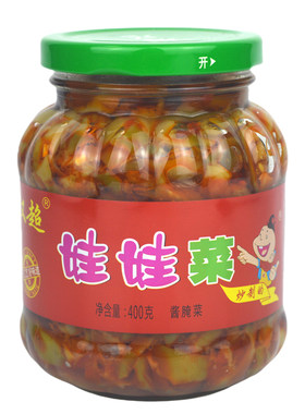 汉超娃娃菜下饭榨菜丝400g