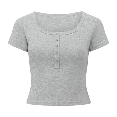 安欧兔【经典亨利领】短袖