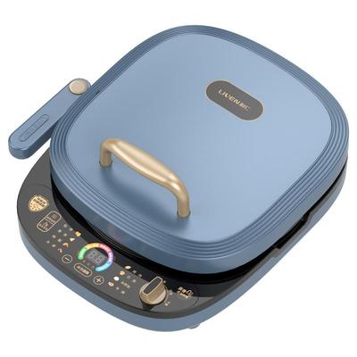 利仁电饼铛双面加热深盘下盘可拆