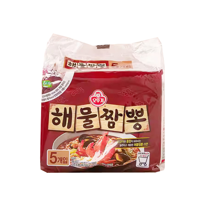 不倒翁辣味海鲜杂烩面