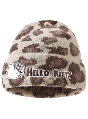 哈喽Kitty毛线帽女秋冬保暖