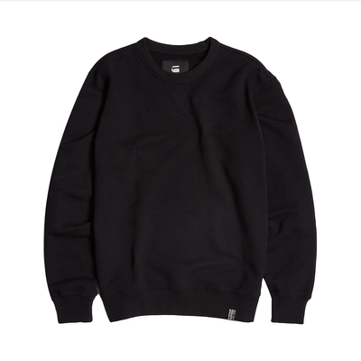 gstar棉质舒适纯色套头卫衣