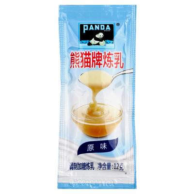 熊猫牌调制炼奶炼乳蛋挞饼干早餐