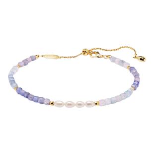 ARSIS秘密花园紫仙子手链多巴胺穿搭女小众设计百搭轻奢饰品