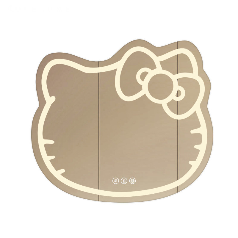 异形ins可爱智能浴室镜化妆镜子