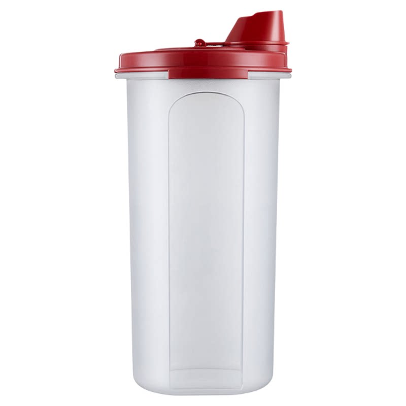 特百惠红盖防漏中油壶650ml