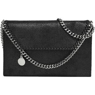 [即将涨价]FALABELLA Stella McCartney链条黑色斜挎包mini肩背包