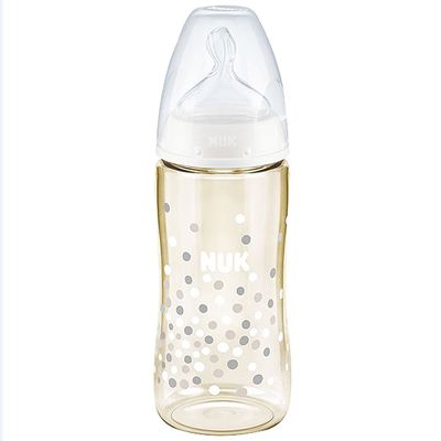 德国NUK宽口PPSU重力球吸管奶瓶