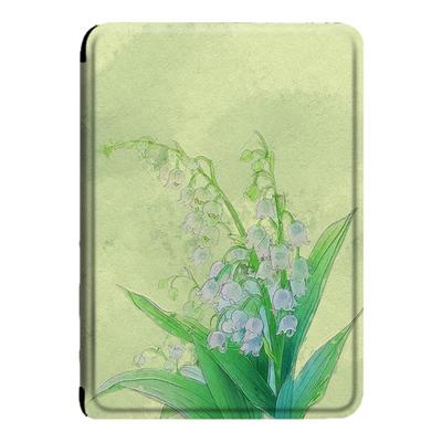 适用kindle铃兰花kpw6简约5/4电子书保护套oasis3/2/1499壳scribe