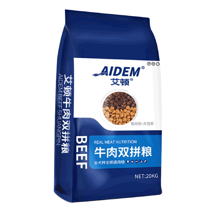 通用型狗粮艾顿牛肉双拼通用型