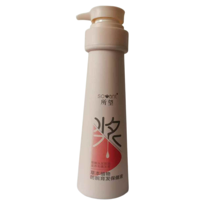 所望植物原浆熬制去屑止痒洗发水