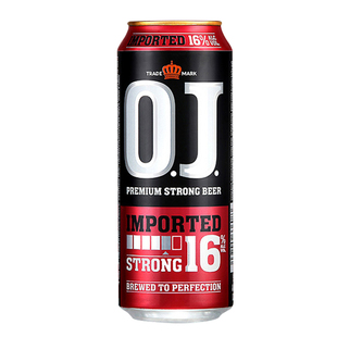 烈性酒原装进口国产啤酒泰谷科滕橙色炸弹500ml*24听高度啤酒整箱