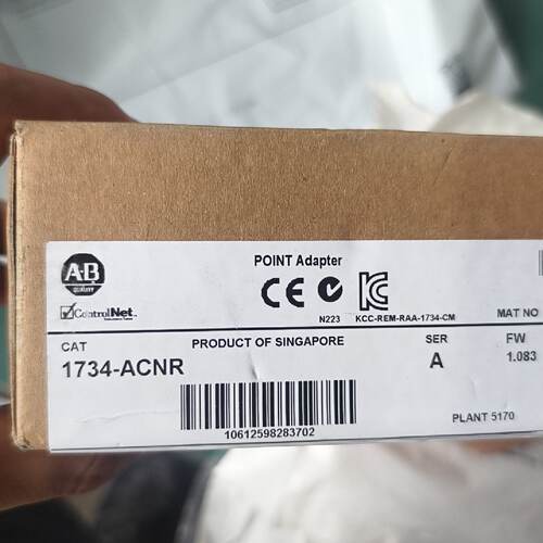 【请询价】AB罗克韦尔1734-ACNR ControlNet适配器，