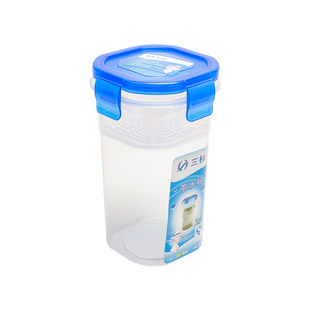 塑料密封茶水杯带盖太空杯子旅游杯带扣防漏带茶隔户外运动便携杯