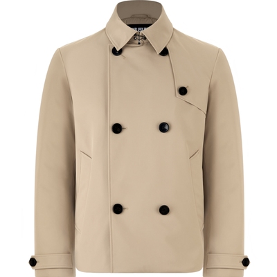 波司登翻领短款鹅绒羽绒服