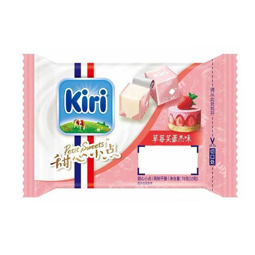 法国品牌 kiri水果奶酪 草莓甜心小酪点儿童零食即食独立装凯瑞