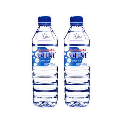 长白山天然矿泉水600ml*24小瓶装