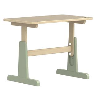 Apapi实木儿童学习桌小学生书桌可升降桌子写字桌家用课桌椅套装
