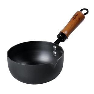 板和极铁锅14cm热油小锅800ml泼油锅油炸煎蛋锅燃气灶电磁炉家用