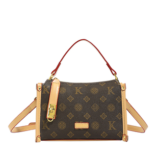 高级感化妆盒子包包女2025新款时尚女士手提包休闲复古单肩斜挎包