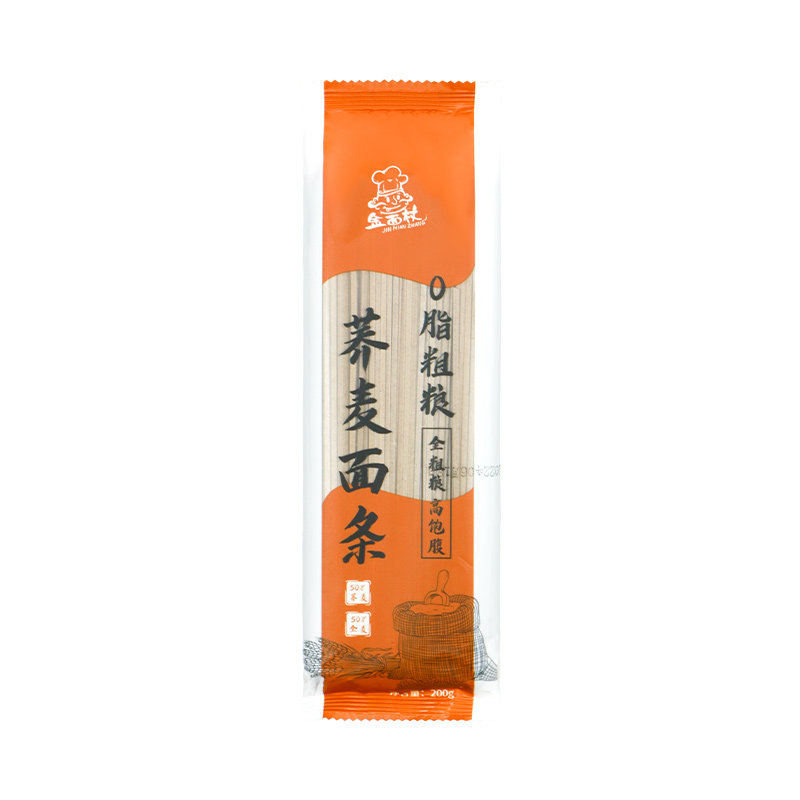 金面杖荞麦面条手工挂面200g一袋