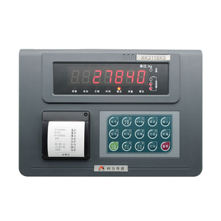 宁波柯力XK3118K9称重仪表地磅显示器汽车衡控制带打印显示屏磅头