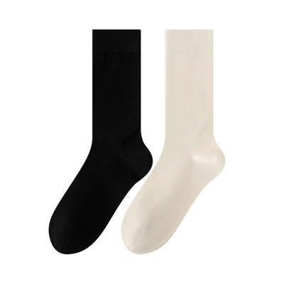 秋冬季新疆棉防臭吸汗中筒袜