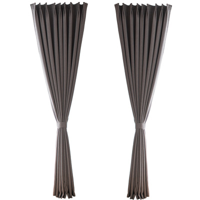 重庆窗帘定制上门测量安装飘窗卧室客厅北欧简约遮光新款美式窗帘