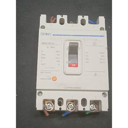在线议价正泰CHNT NM10-100/330塑壳断路器，三相100