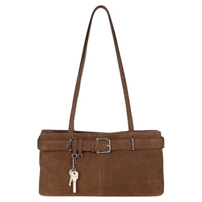 斜挎休闲钥匙挂饰腋下单肩包