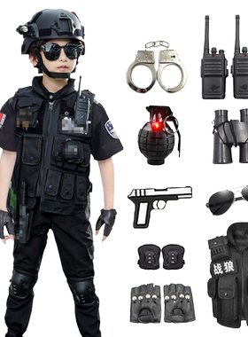 特种兵男孩万圣节服装