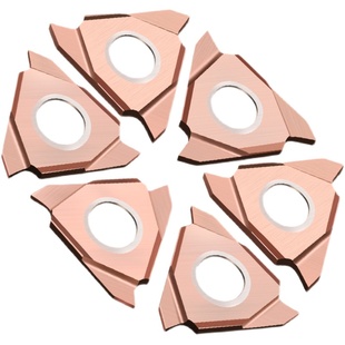 数控圆弧三头立装切槽刀片刀头TGF32R/L不锈钢卡簧浅槽割槽刀片粒