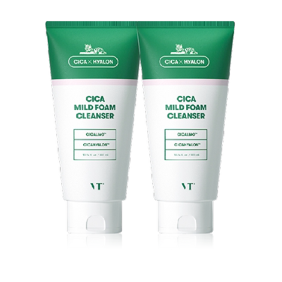 VT老虎洗面奶2支温和植物成分