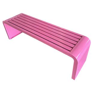 森隅公园椅户外长椅小区景区休息座椅商场球场等候长凳彩色长条凳