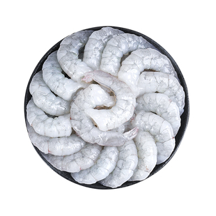 【详情领补贴】国联大号虾仁鲜冻特级无冰低脂去虾线冰冻冷冻虾肉