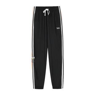 维动长裤超然排扣裤男秋季侧边全开扣运动卫裤篮球训练束脚直筒裤