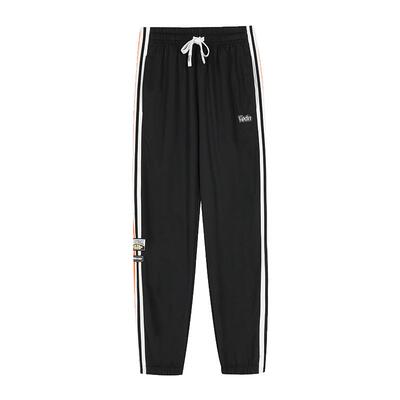 维动排扣裤超然侧边全开扣排扣裤