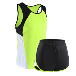 田径服套装男女马拉松跑步背心短跑体考比赛运动定制体育生训练服