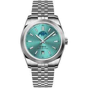 罗宾尼新款手表男机械表正品夜光男士全自动品牌官方旗舰店十大