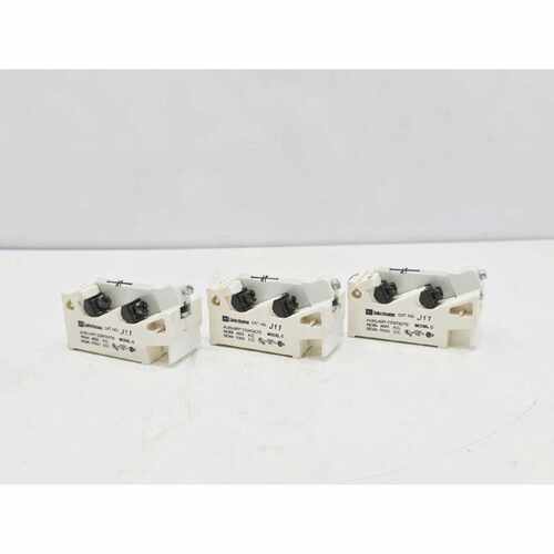 CutlerHammer J11 Auxiliary Contacts 9084A17G01 LOT OF 3